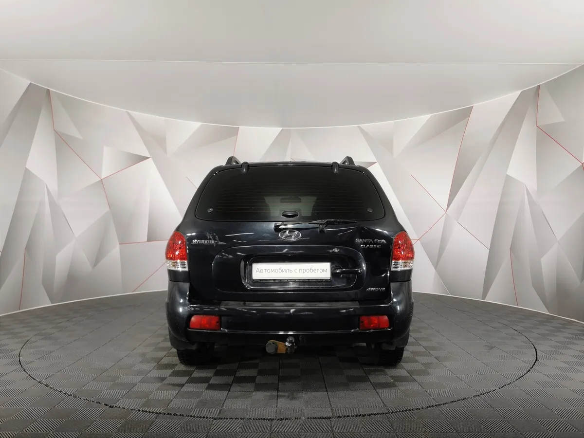 Hyundai Santa Fe 2.7 AT (173 л.с.) Черный в АВИЛОН. Слайд №8