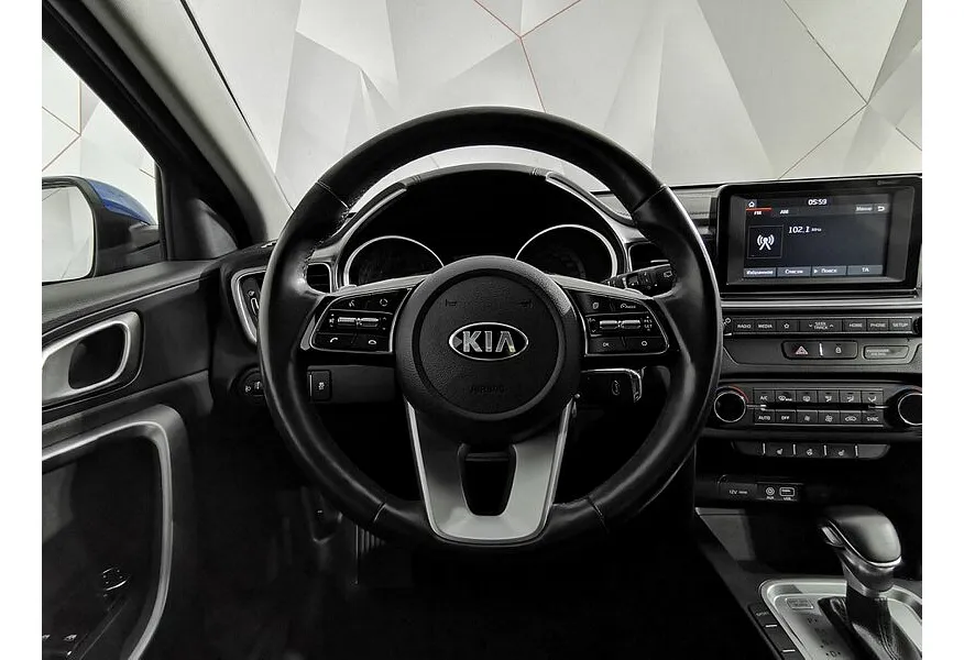 Kia Ceed 1.6 MPI AT (128 л.с.) Luxe Синий в АВИЛОН. Слайд №20