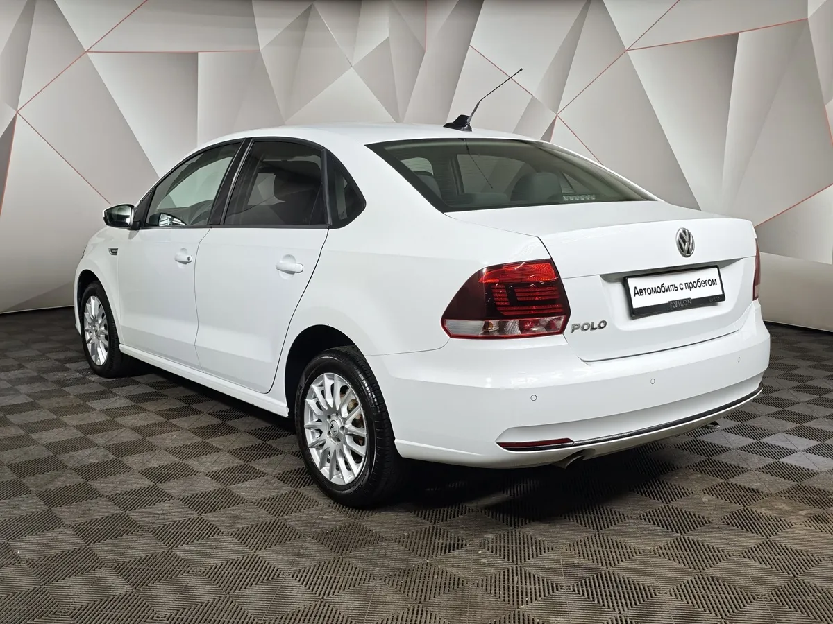 Volkswagen Polo 1.6 Tiptronic (105 л.с.) Comfortline Белый в АВИЛОН. Слайд №4