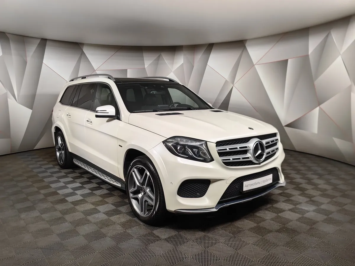 Mercedes-Benz GLS 350 d 4MATIC 9G-TRONIC (249 л.с.) Особая серия Белый в АВИЛОН. Слайд №3