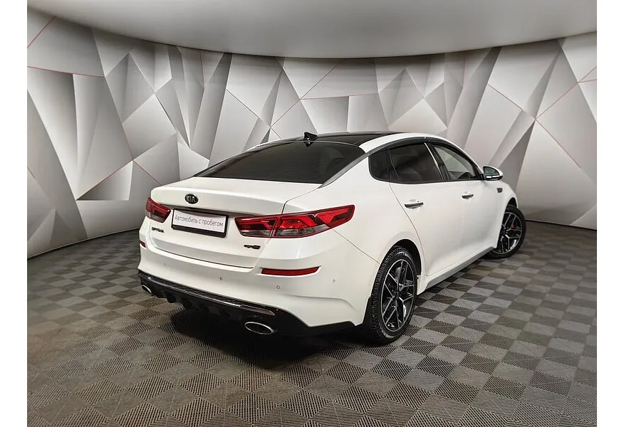 Kia Optima 2.4 GDI AT (188 л.с.) Luxe Белый в АВИЛОН. Слайд №2