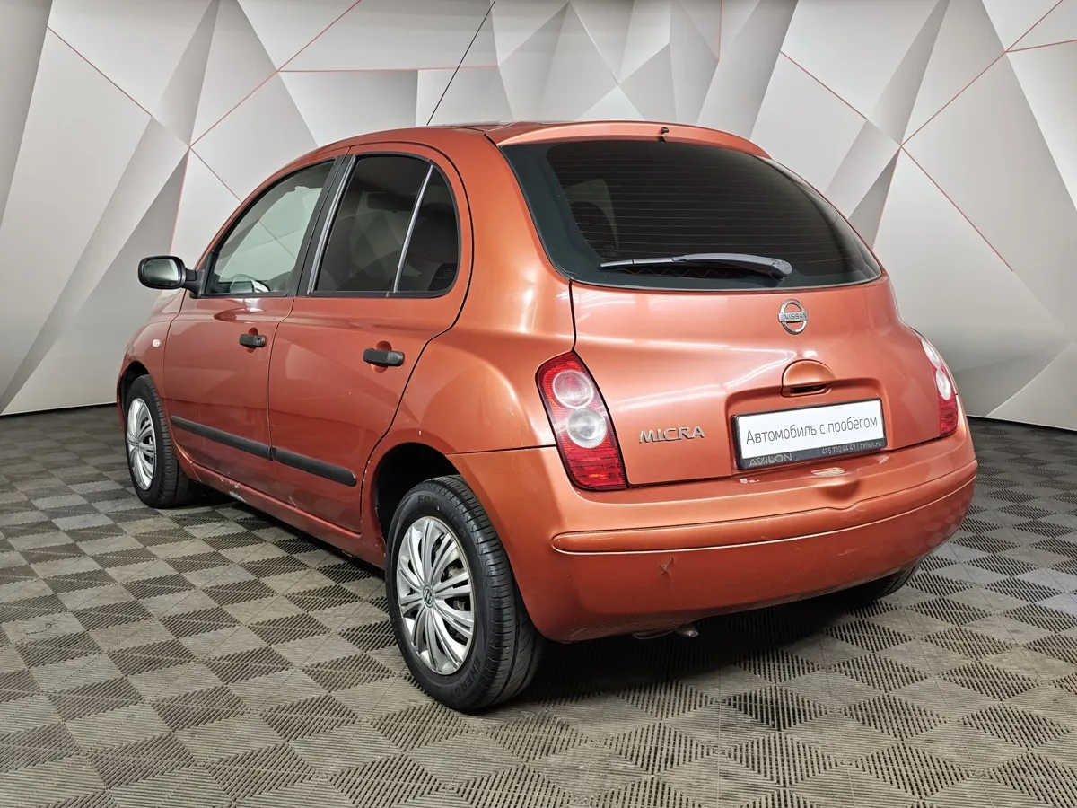 Nissan Micra 1.2 AT (80 л.с.) Оранжевый в АВИЛОН. Слайд №4