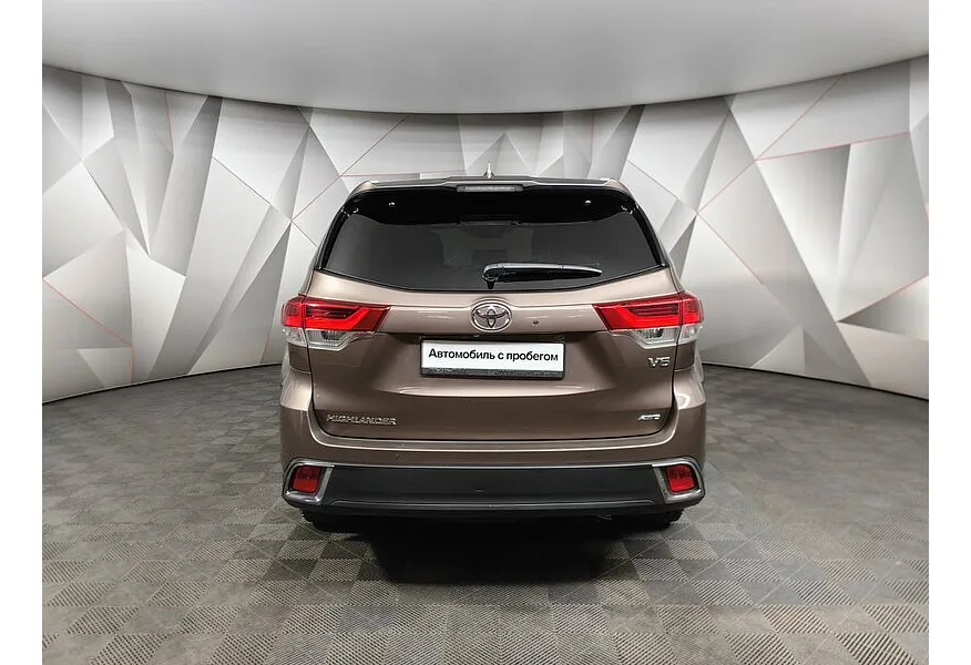 Toyota Highlander 3.5 AT AWD (249 л.с.) Престиж Коричневый в АВИЛОН. Слайд №8