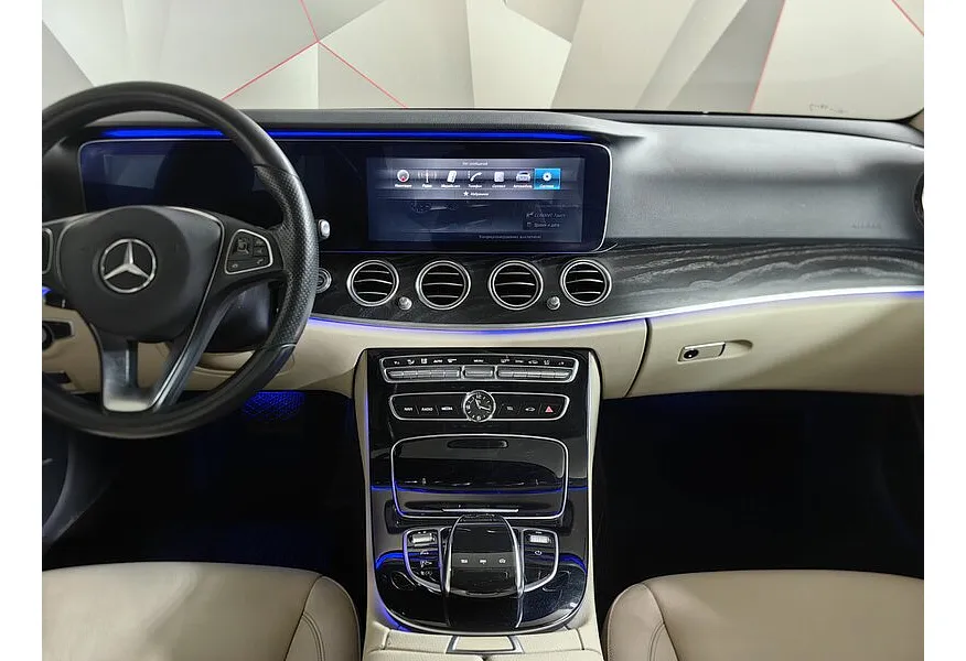 Mercedes-Benz E-Класс E 220 d 4MATIC 9G-TRONIC (194 л.с.) Черный в АВИЛОН. Слайд №14