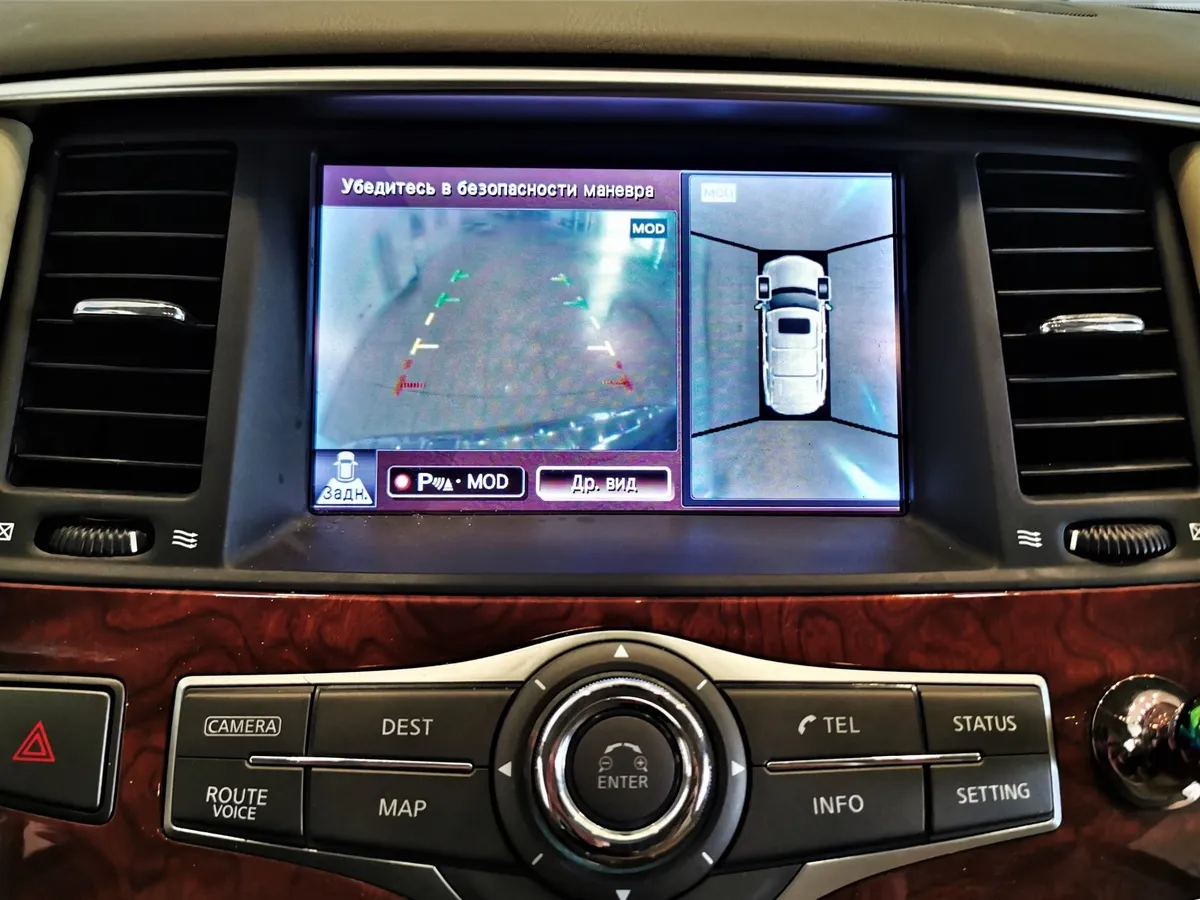 Infiniti QX80 5.6 АТ AWD (405 л.с.) Белый в АВИЛОН. Слайд №21