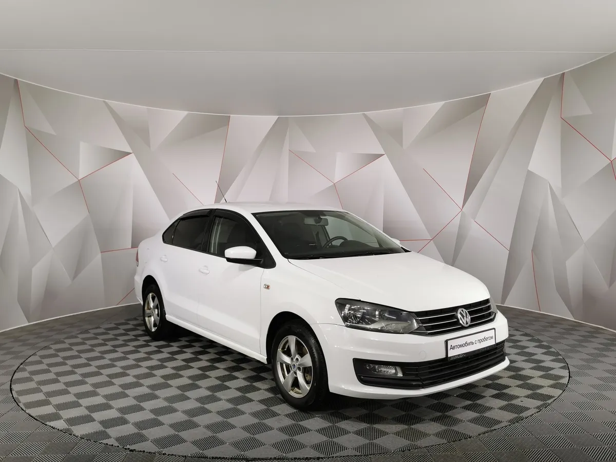Volkswagen Polo 1.6 MT (105 л.с.) Trendline Белый в АВИЛОН. Слайд №3