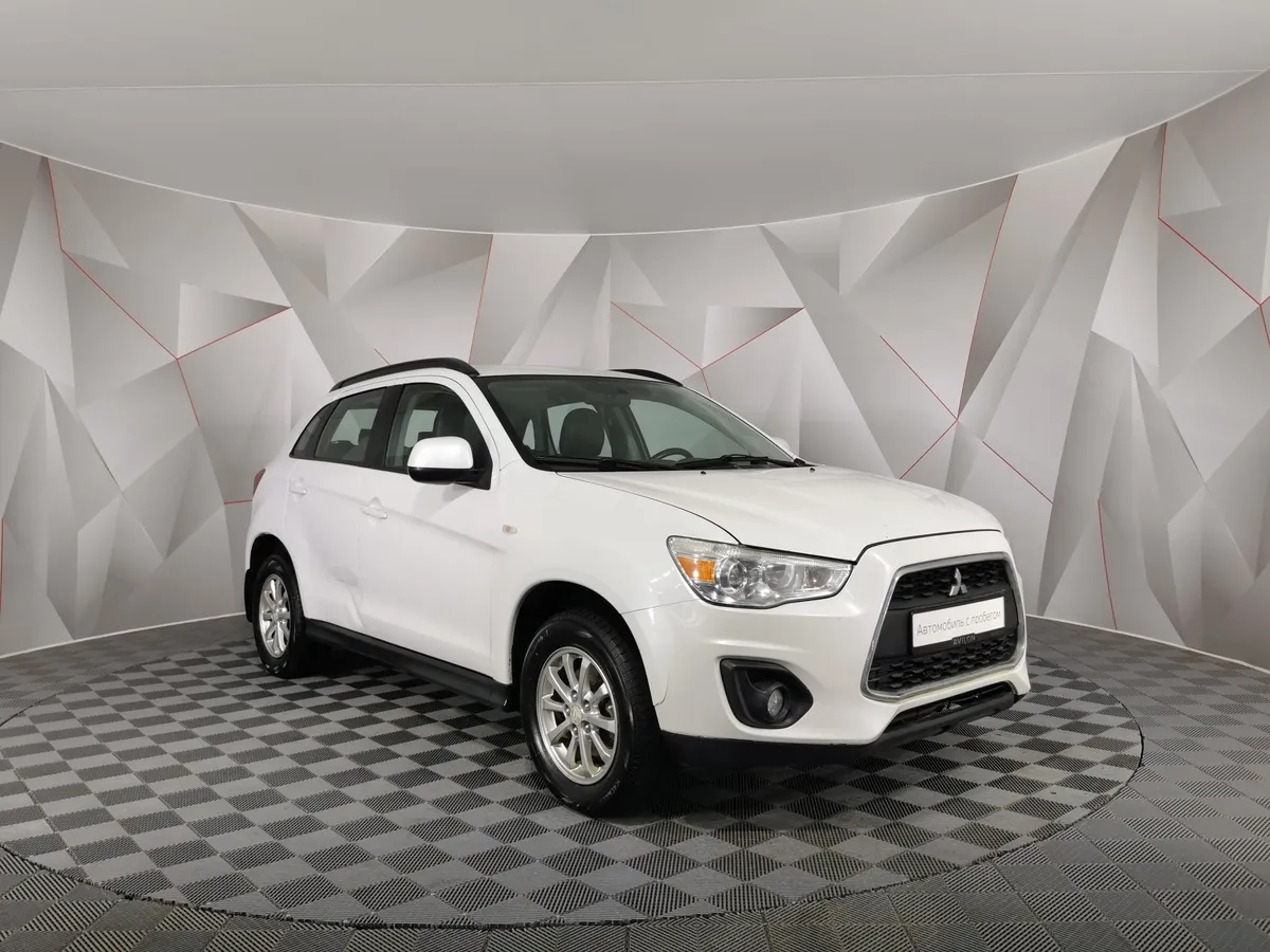 Mitsubishi ASX 1.6 MT 2WD (117 л.с.) Белый в АВИЛОН. Слайд №3