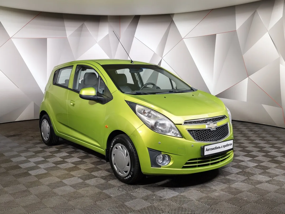 Chevrolet Spark 1.0 AT (68 л.с.) LS Зеленый в АВИЛОН. Слайд №3