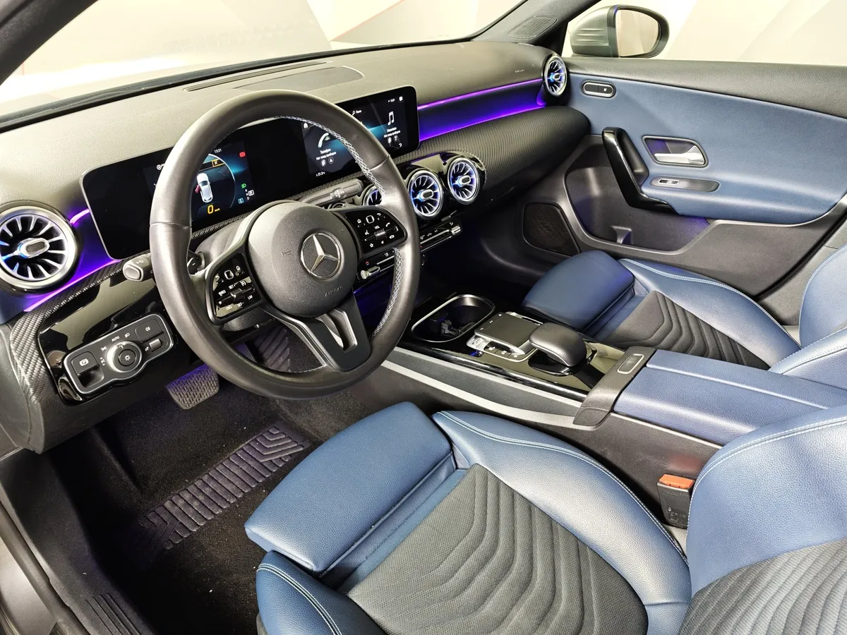 Mercedes-Benz A-Класс A 200 7G-DCT (150 л.с.) Style Серый в АВИЛОН. Слайд №17
