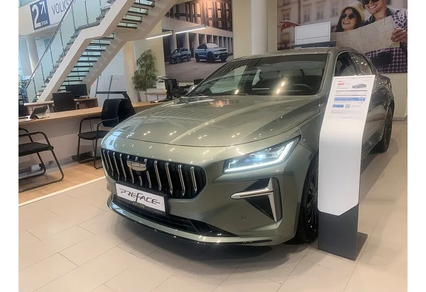 АВИЛОН - Geely Preface 2.0T 7DCT FWD (150 л.с.) Флагман Зеленый - slide 9886568