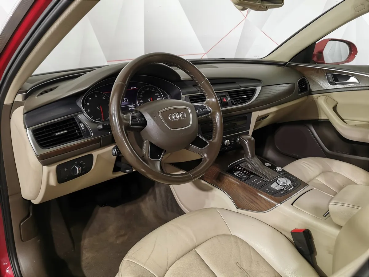 Audi A6 1.8 TFSI S tronic (190 л.с.) Красный в АВИЛОН. Слайд №18