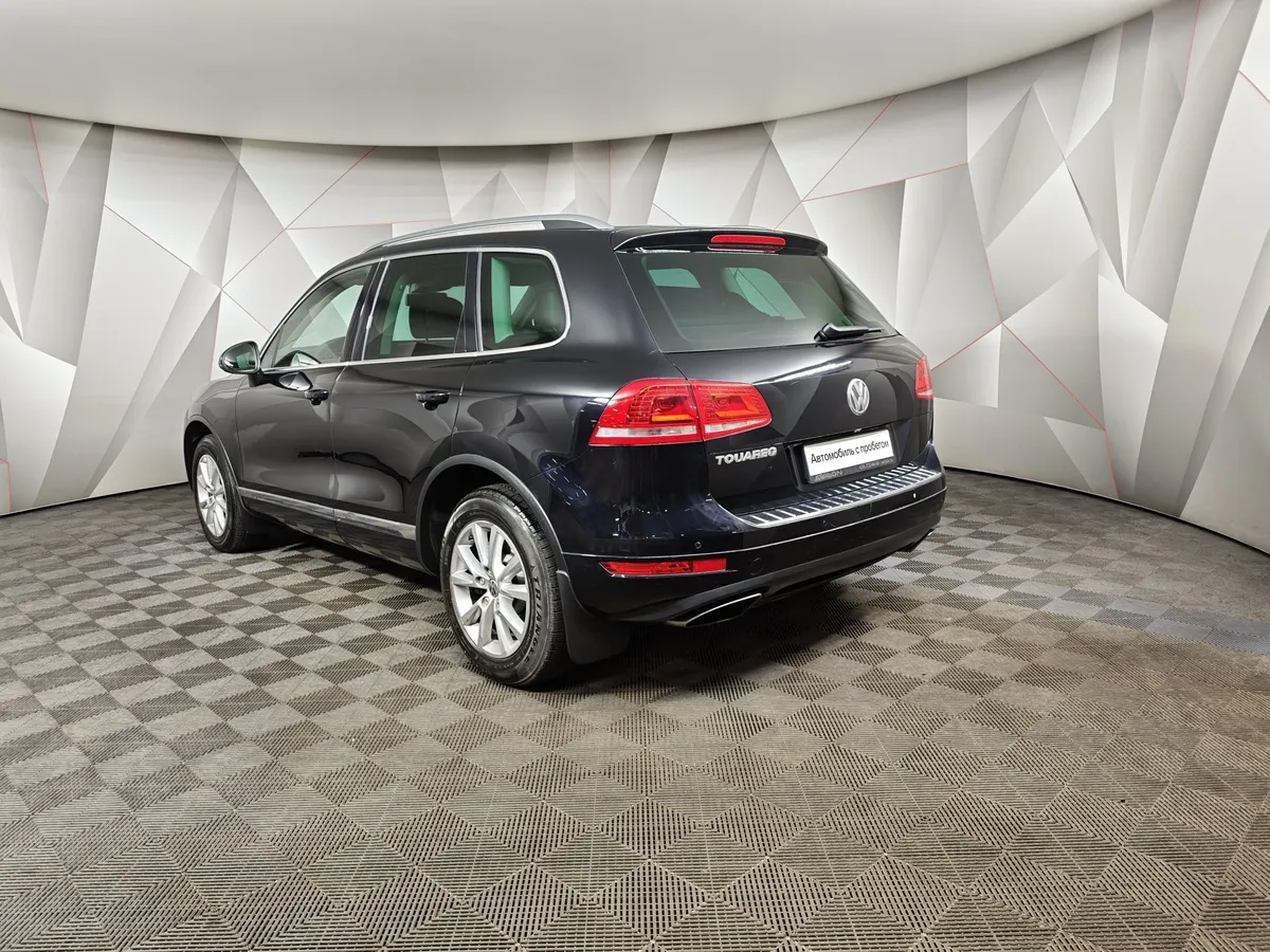 Volkswagen Touareg 3.6 FSI Tiptronic 4Motion (249 л.с.) V6 FSI Черный в АВИЛОН. Слайд №4