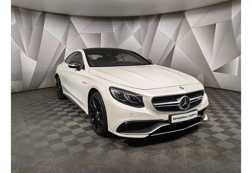 Mercedes-Benz S-Класс S 63 AMG 7G-TRONIC PLUS 4Matic (585 л.с.) Белый в АВИЛОН. Слайд №3
