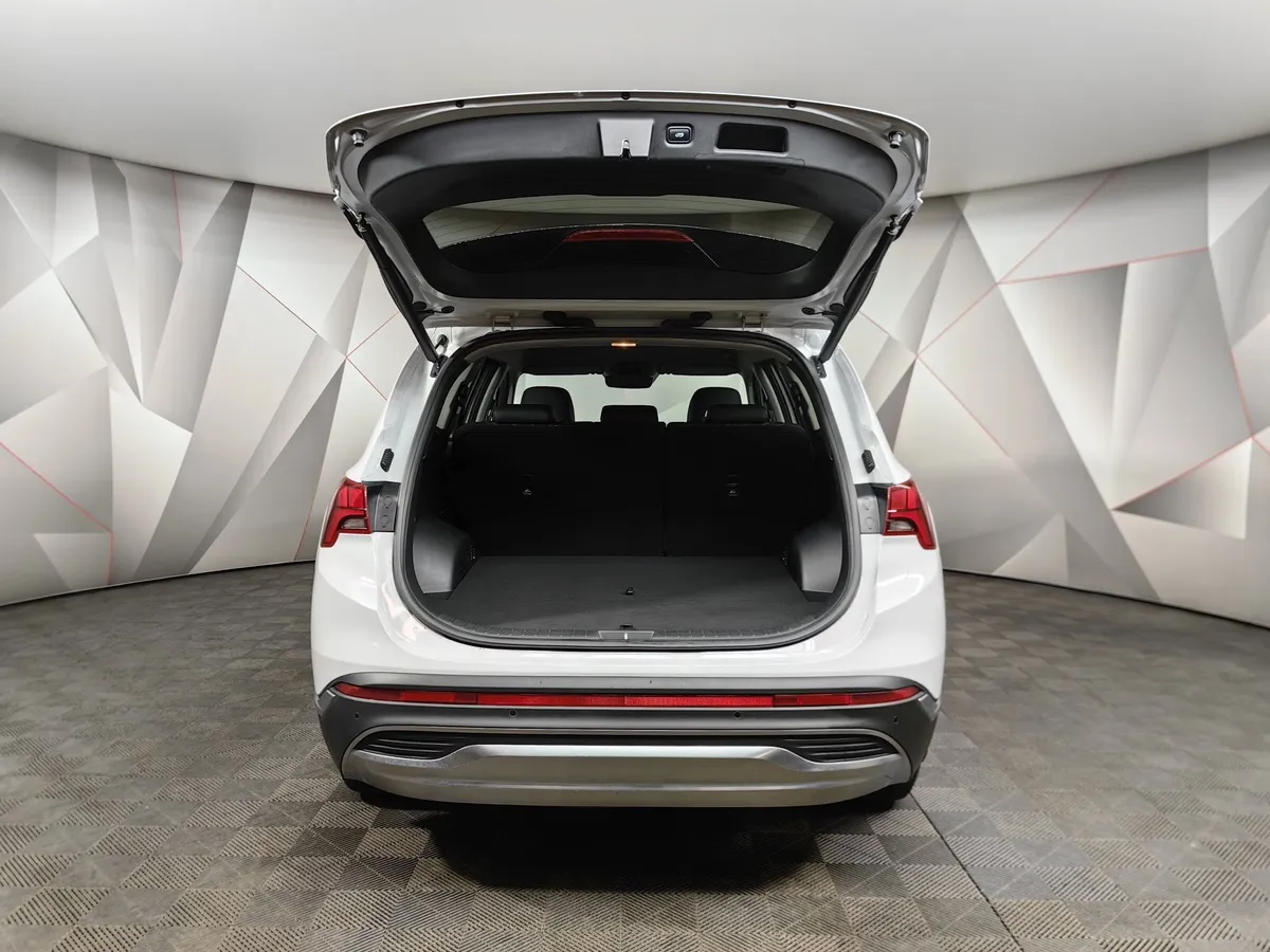 Hyundai Santa Fe 2.2 CRDi AWD 8AT (200 л.с.) High-Tech Белый в АВИЛОН. Слайд №12