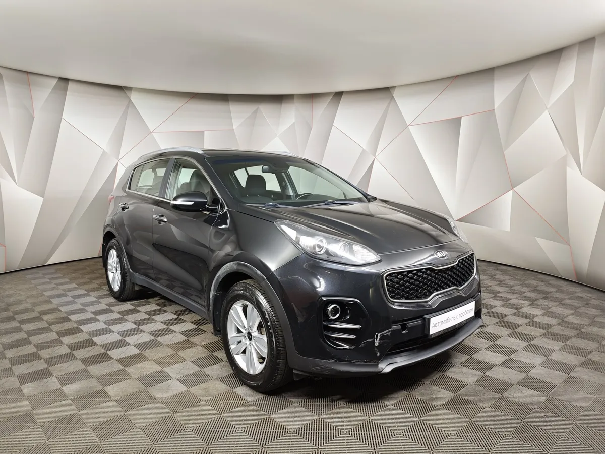 Kia Sportage 2.0 AT (150 л.с.) Luxe Черный в АВИЛОН. Слайд №3
