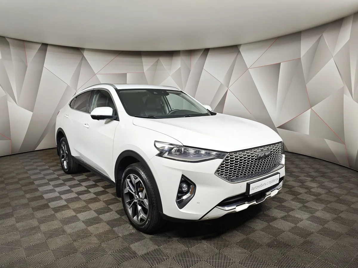 Haval F7x 2.0T AWD 7DCT (190 л.с.) Tech Plus Белый в АВИЛОН. Слайд №3