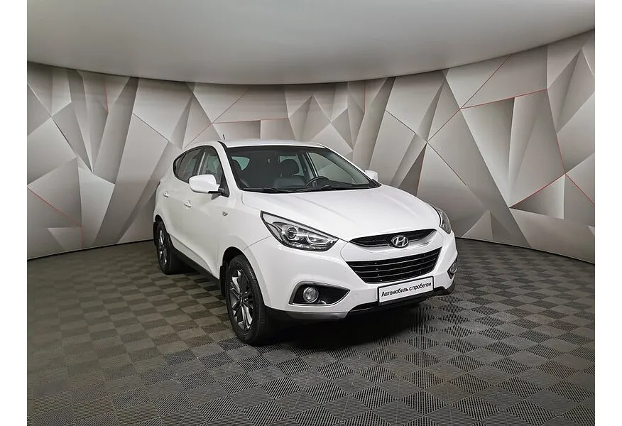 Hyundai ix35 2.0 AT (150 л.с.) Travel Белый в АВИЛОН. Слайд №3