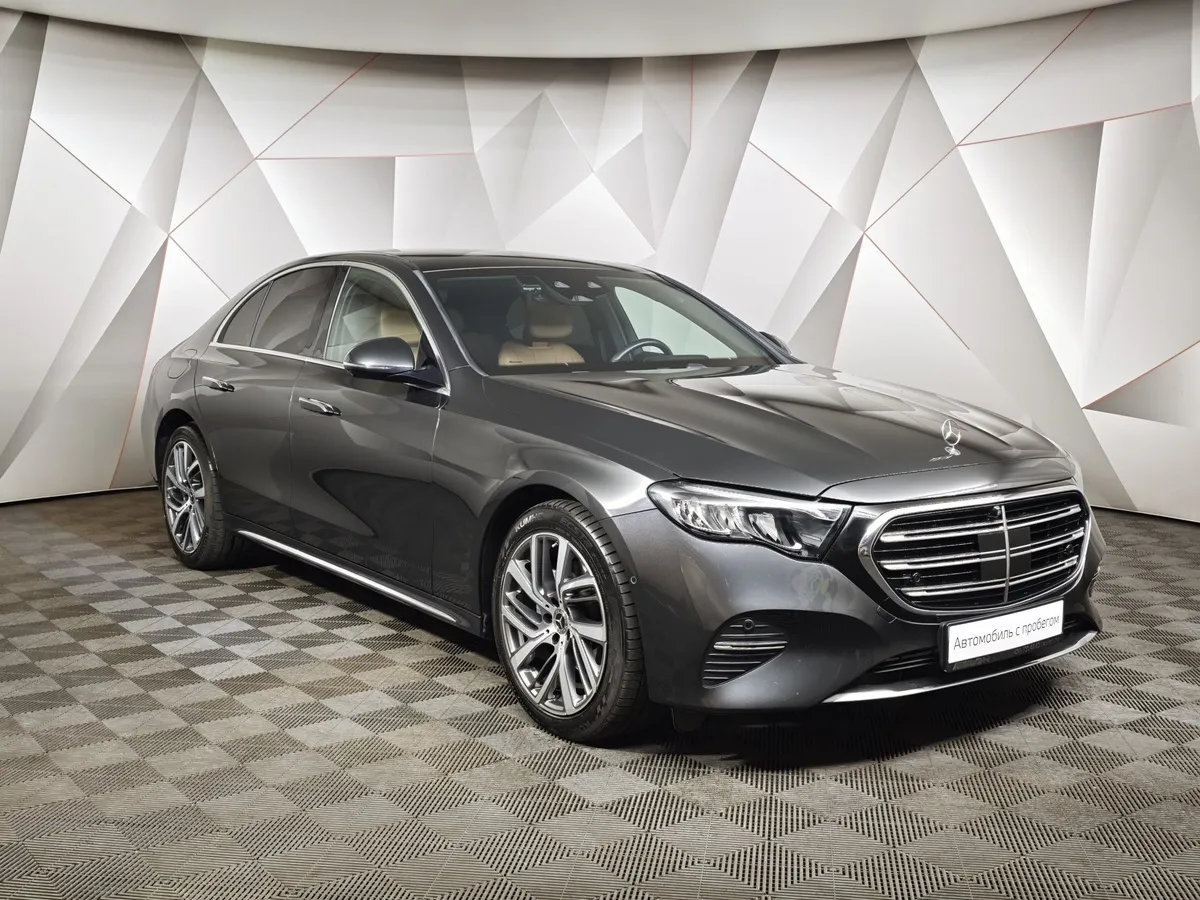 Mercedes-Benz E-Класс E 220 d 4MATIC (197 л.с.) Серый в АВИЛОН. Слайд №3