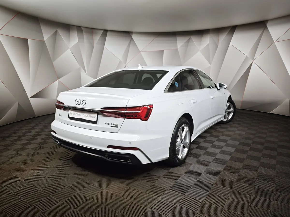 Audi A6 2.0 TFSI S Tronic quattro (252 л.с.) Design Белый в АВИЛОН. Слайд №2