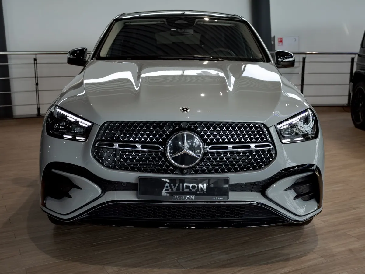 Mercedes-Benz GLE Купе 450 d 4MATIC 9G-TRONIC (367 л.с.) Серый в АВИЛОН. Слайд №4