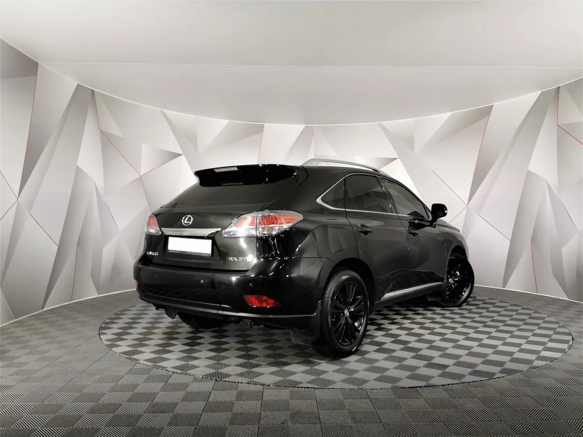 Lexus RX 270 AT (188 л.с.) Черный в АВИЛОН. Слайд №2
