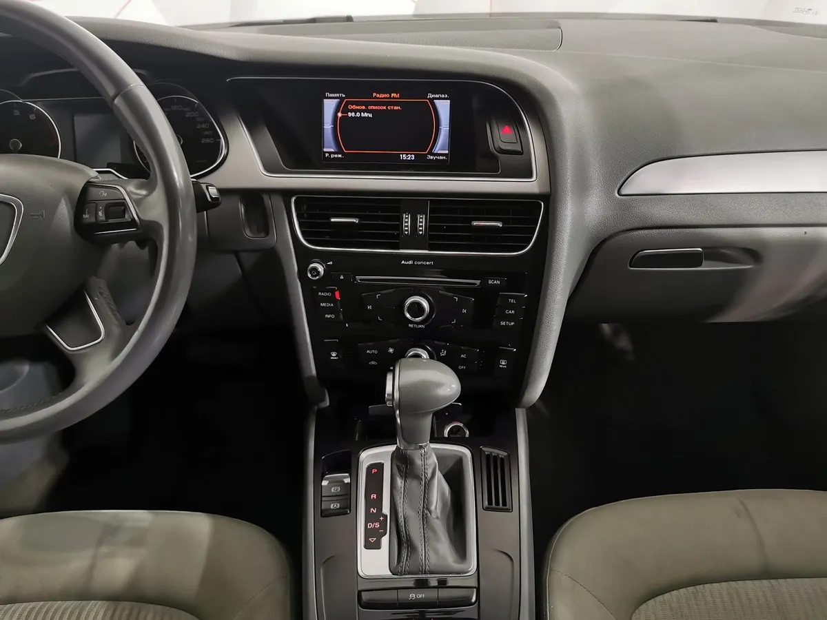 Audi A4 1.8 TFSI multitronic (120 л.с.) Белый в АВИЛОН. Слайд №13