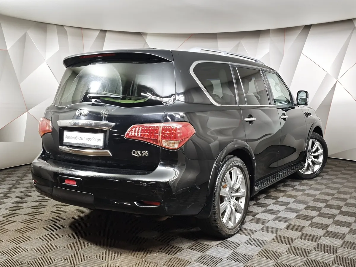 Infiniti QX-Series QX56 AT (405 л.с.) Черный в АВИЛОН. Слайд №2