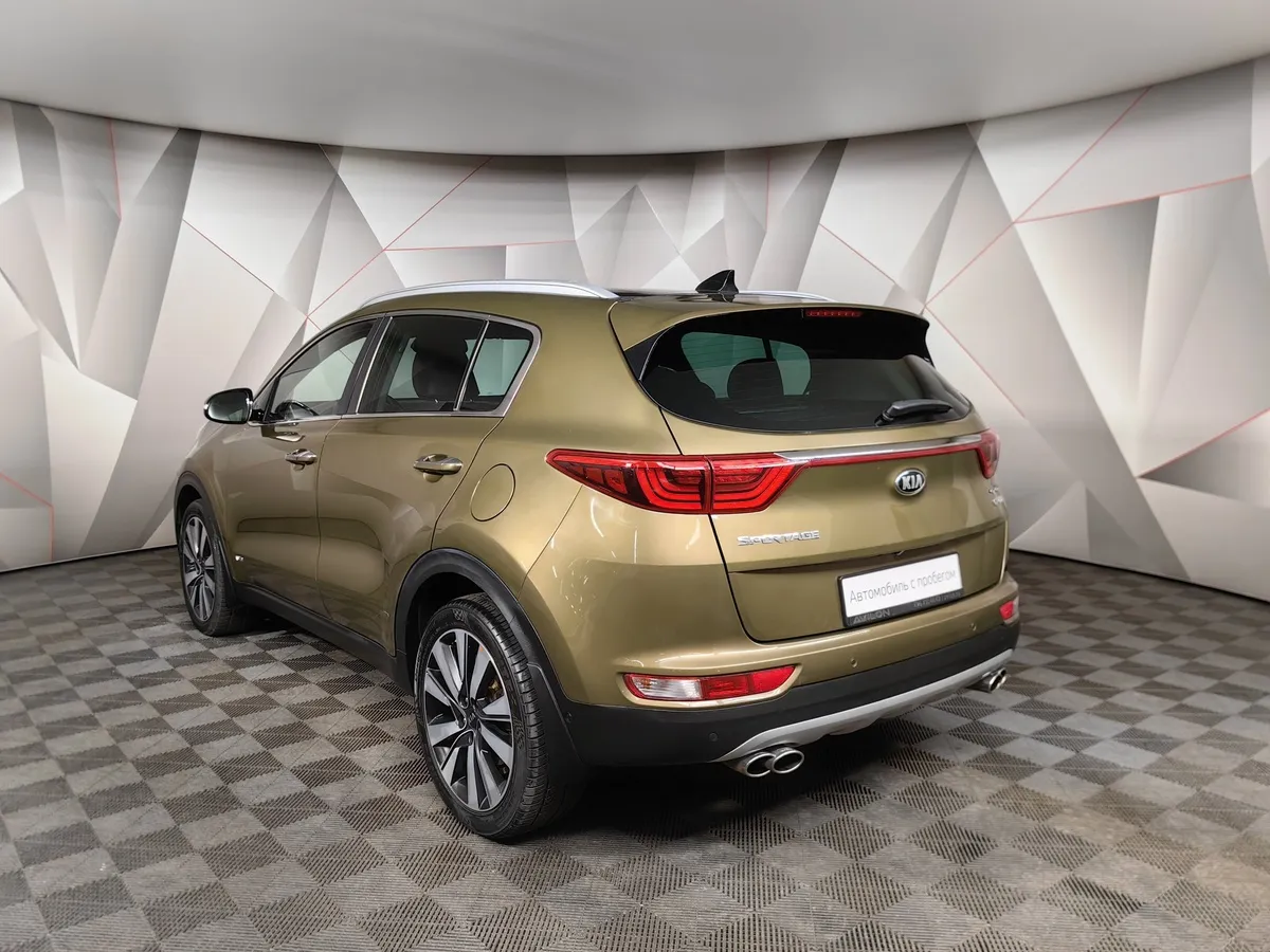 Kia Sportage 2.0 CRDi AT 4WD (185 л.с.) Premium Желтый в АВИЛОН. Слайд №4