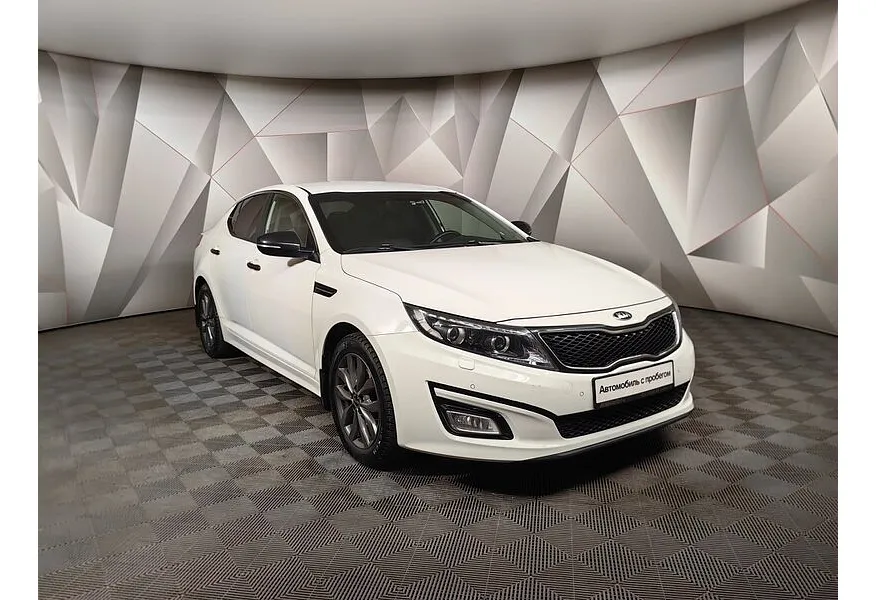 Kia Optima 2.0 MPI MT (150 л.с.) Comfort Белый в АВИЛОН. Слайд №3