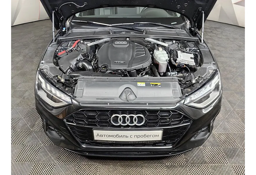 Audi A4 2.0 TFSI S tronic (150 л.с.) Sport Черный в АВИЛОН. Слайд №10