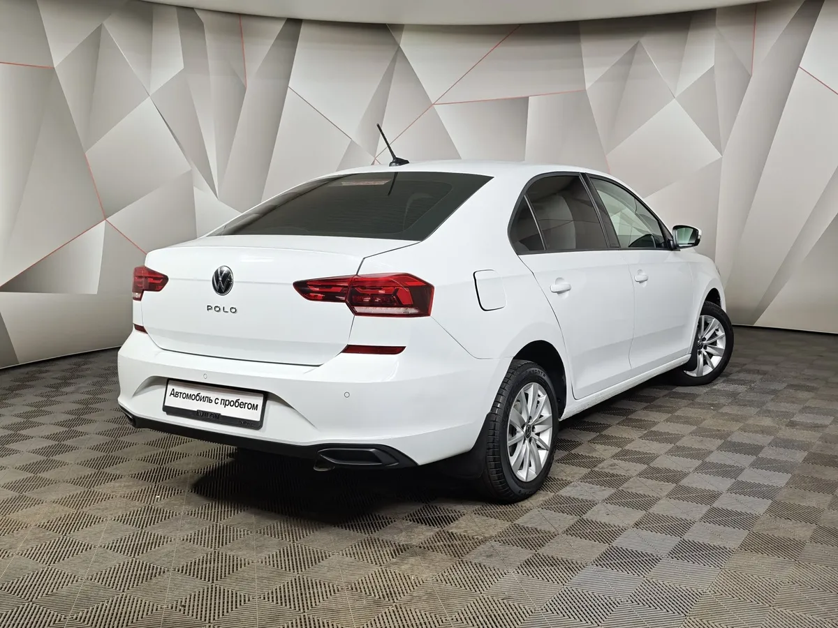 Volkswagen Polo 1.6 MPI AT (110 л.с.) Respect Белый в АВИЛОН. Слайд №2