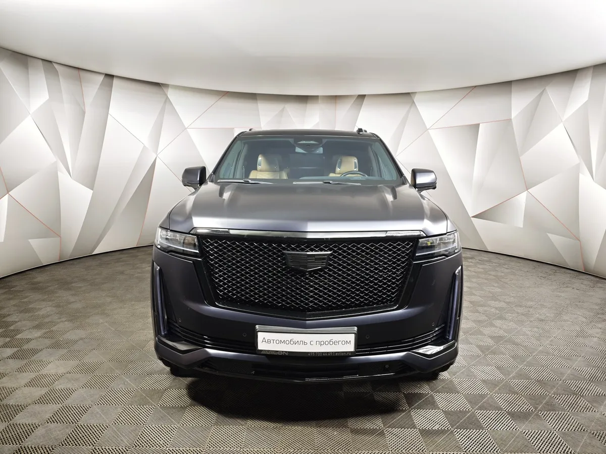 Cadillac Escalade 6.2 AT AWD (420 л.с.) Sport Синий в АВИЛОН. Слайд №7