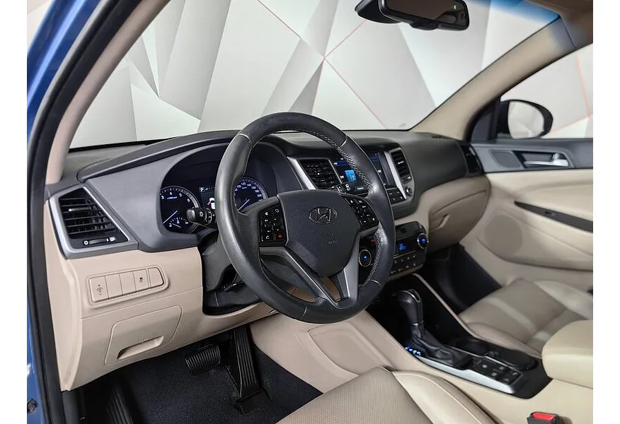 Hyundai Tucson 2.0 AT (150 л.с.) Travel Голубой в АВИЛОН. Слайд №19