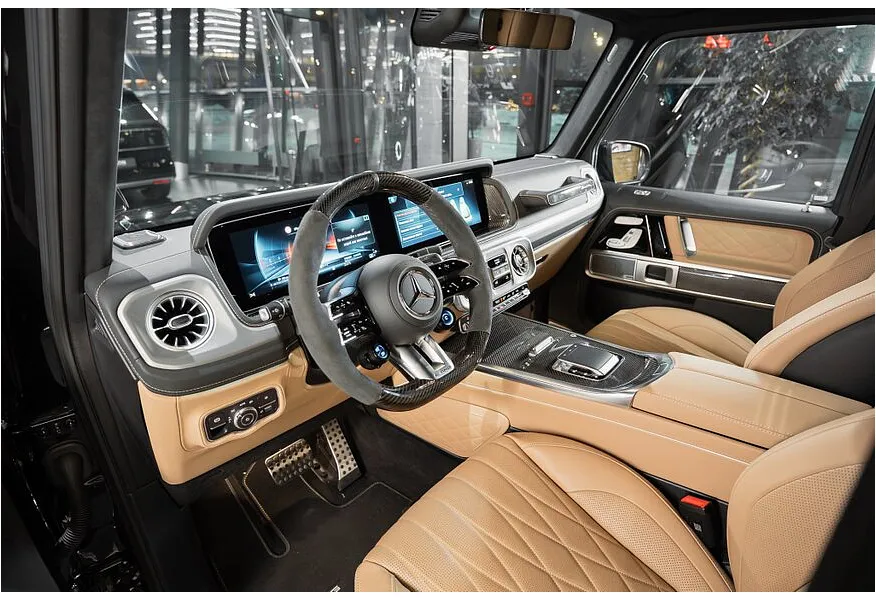 Mercedes-Benz G-Класс G 63 AMG Speedshift 4Matic (585 л.с.) Черный в АВИЛОН. Слайд №8