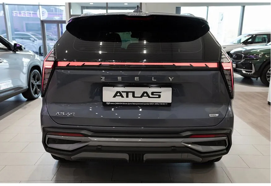 Geely Atlas 2.0T AT 4WD (200 л.с.) Luxury Синий в АВИЛОН. Слайд №4