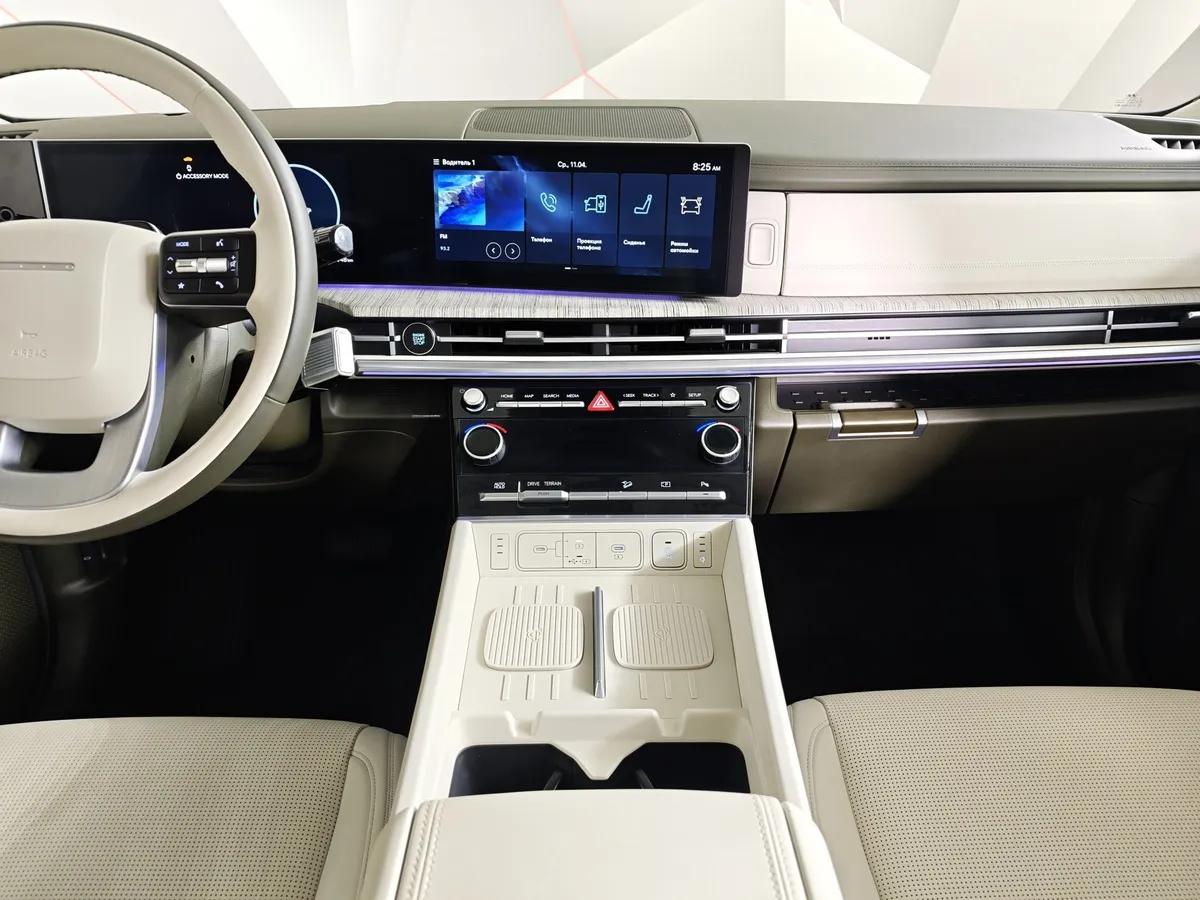 Hyundai Santa Fe 2.5 AT 4WD 6 seats (194 л.с.) Calligraphy Белый в АВИЛОН. Слайд №14