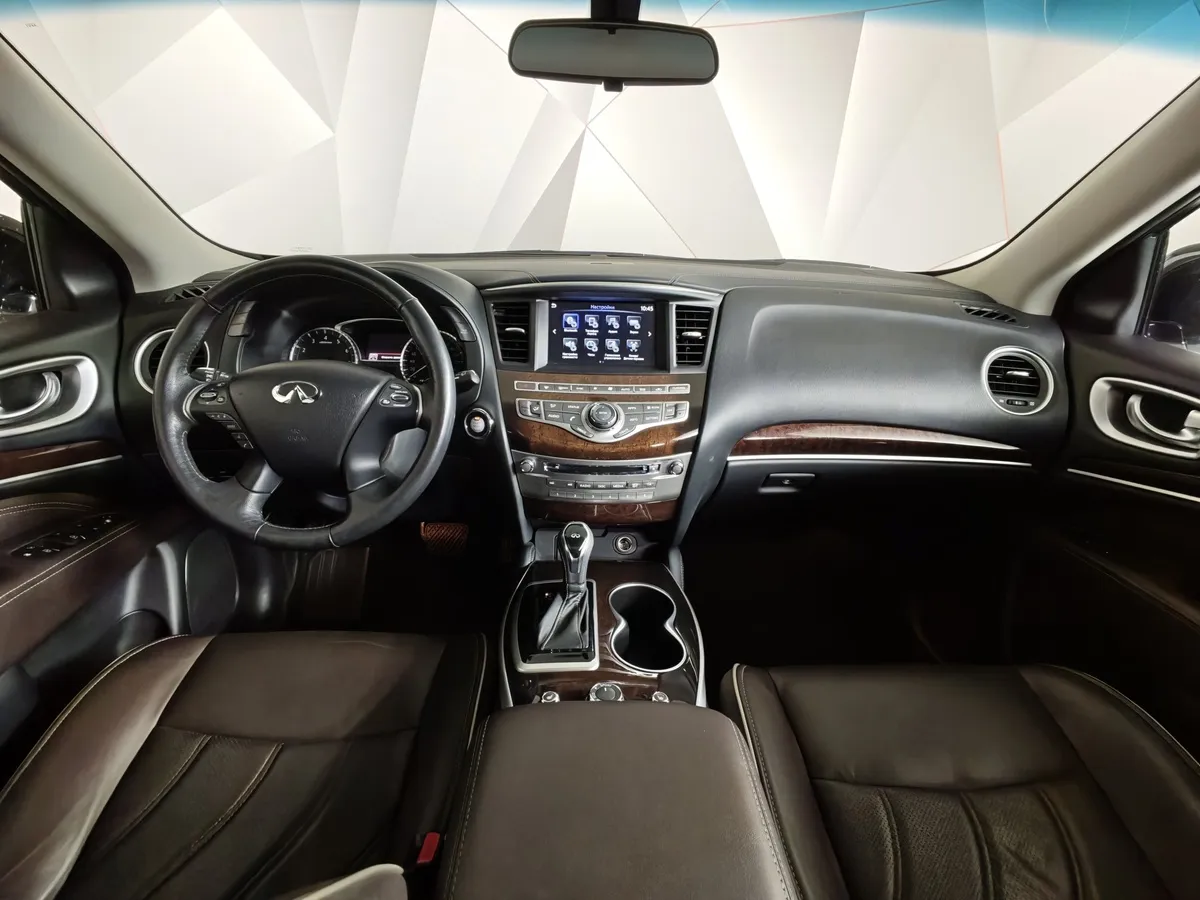 Infiniti QX60 3.5 CVT 4WD (283 л.с.) Premium Белый в АВИЛОН. Слайд №14