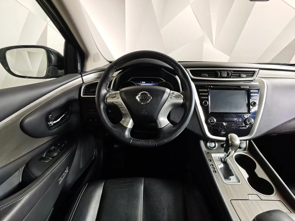 Nissan Murano 3.5 Xtronic AWD (249 л.с.) Черный в АВИЛОН. Слайд №20