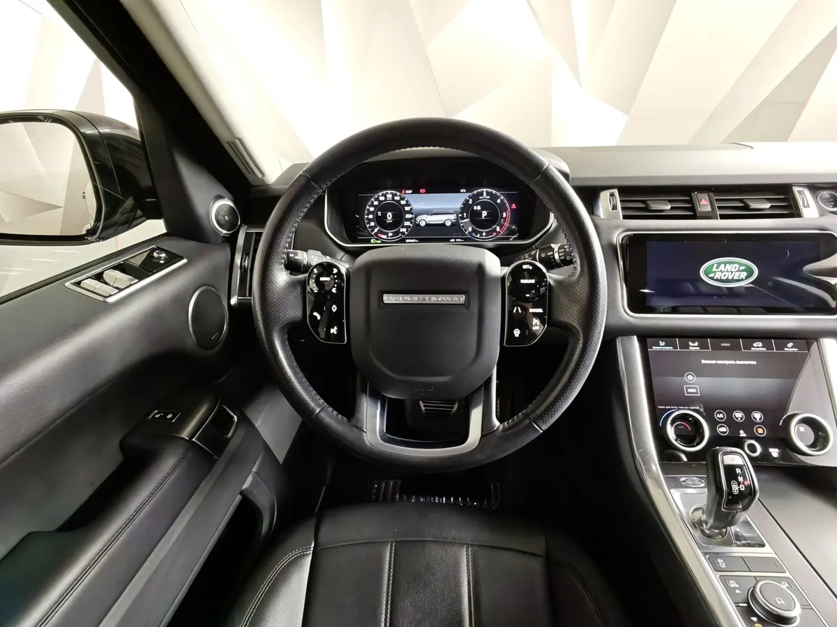 Land Rover Range Rover Sport 3.0D i6 AT AWD (350 л.с.) Autobiography Черный в АВИЛОН. Слайд №20