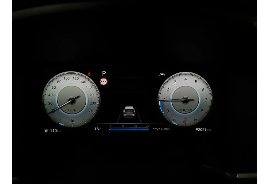 Hyundai Santa Fe 3.5 AWD 8AT (249 л.с.) High-Tech (7 мест) Серый в АВИЛОН. Слайд №18