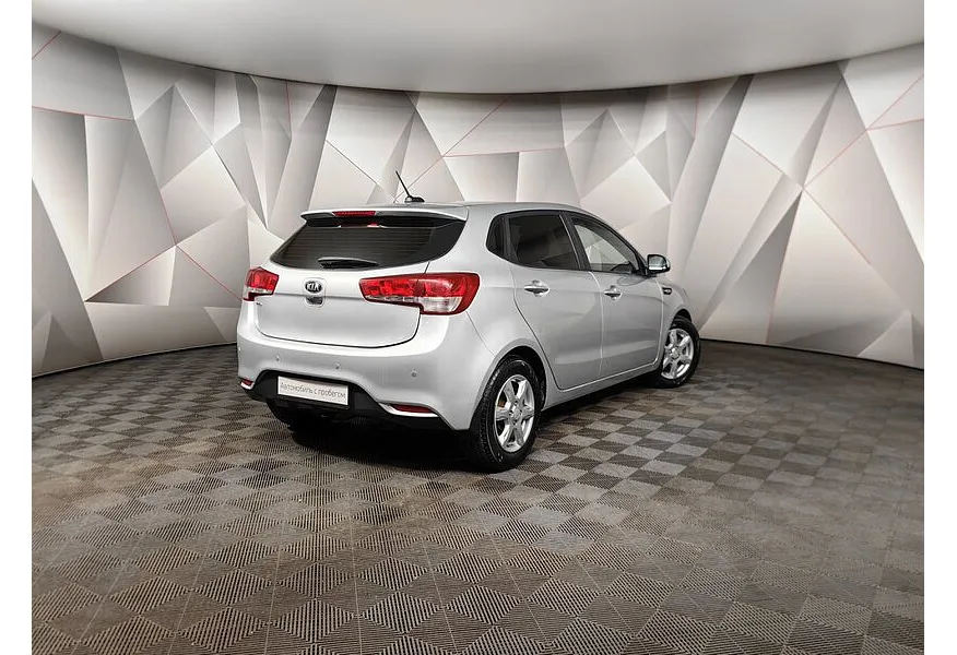 Kia Rio 1.6 AT (123 л.с.) Luxe Серебристый в АВИЛОН. Слайд №2