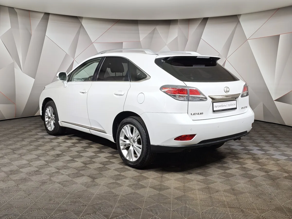 Lexus RX 270 AT (188 л.с.) Белый в АВИЛОН. Слайд №4
