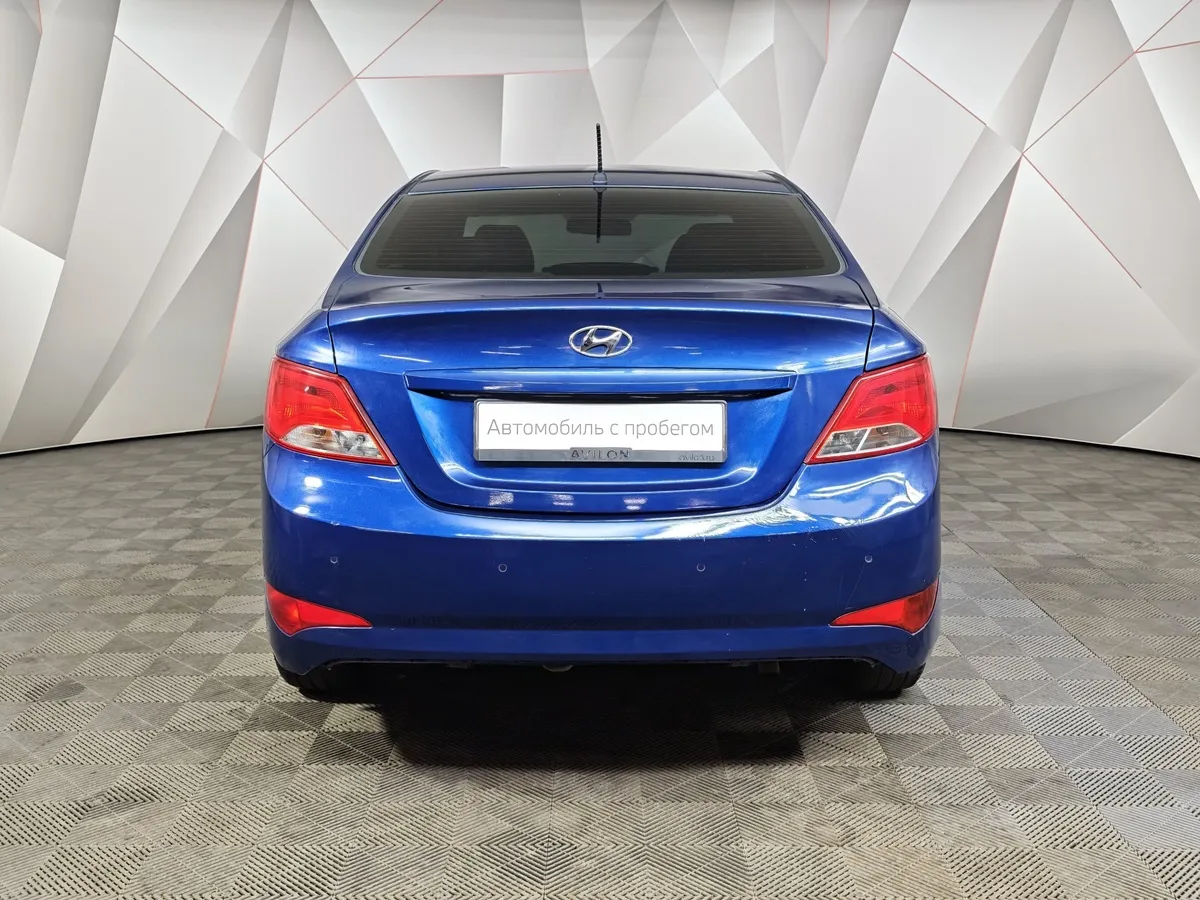 Hyundai Solaris 1.6 AT (123 л.с.) Comfort Синий в АВИЛОН. Слайд №8