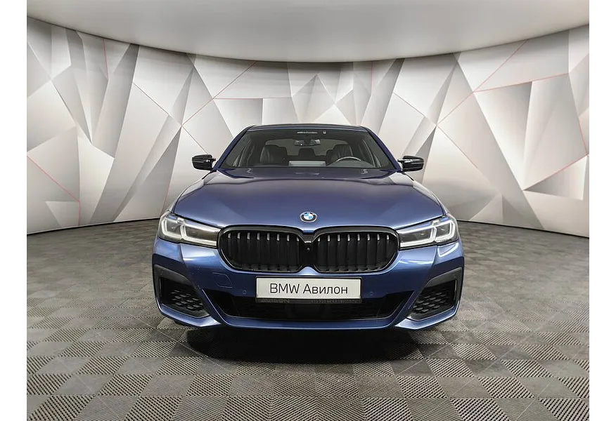 BMW 5 серия 530d xDrive Steptronic (249 л.с.) M Sport Plus Синий в АВИЛОН. Слайд №3
