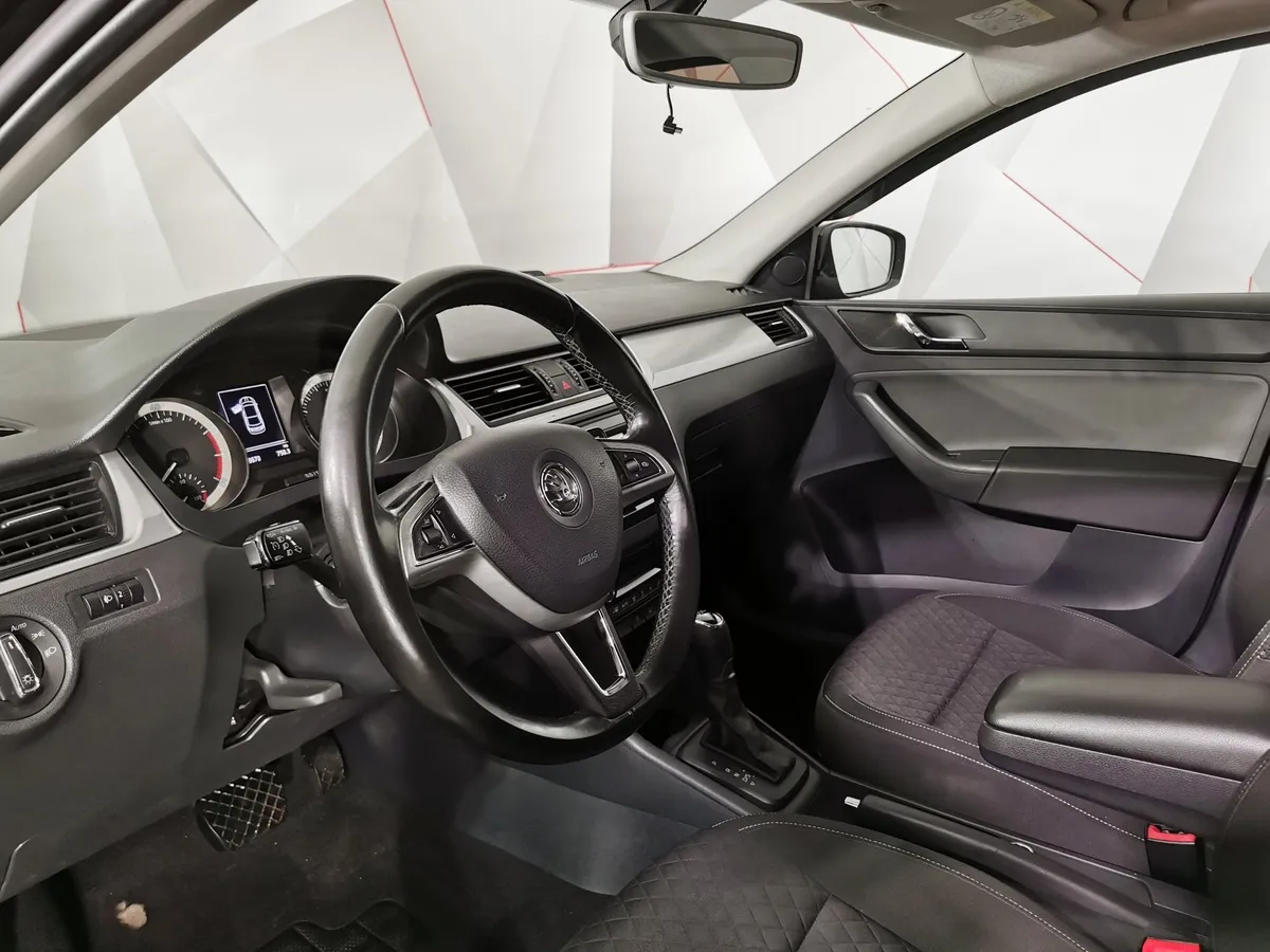 Skoda Rapid 1.4 TSI DSG (125 л.с.) Active Черный в АВИЛОН. Слайд №19