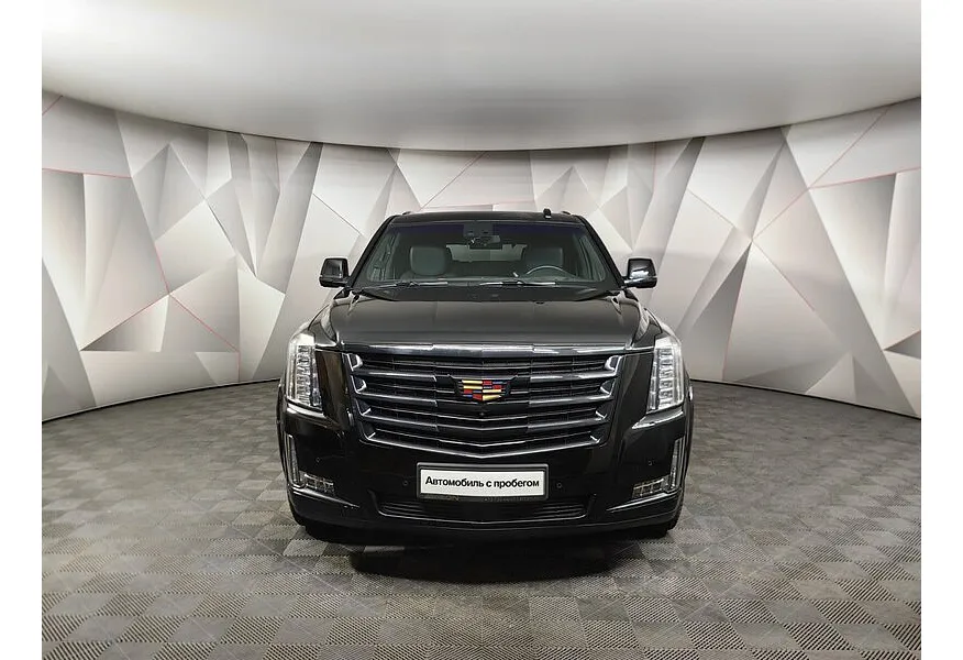 Cadillac Escalade 6.2 V8 AT AWD (420 л.с.) Sport Platinum Черный в АВИЛОН. Слайд №7