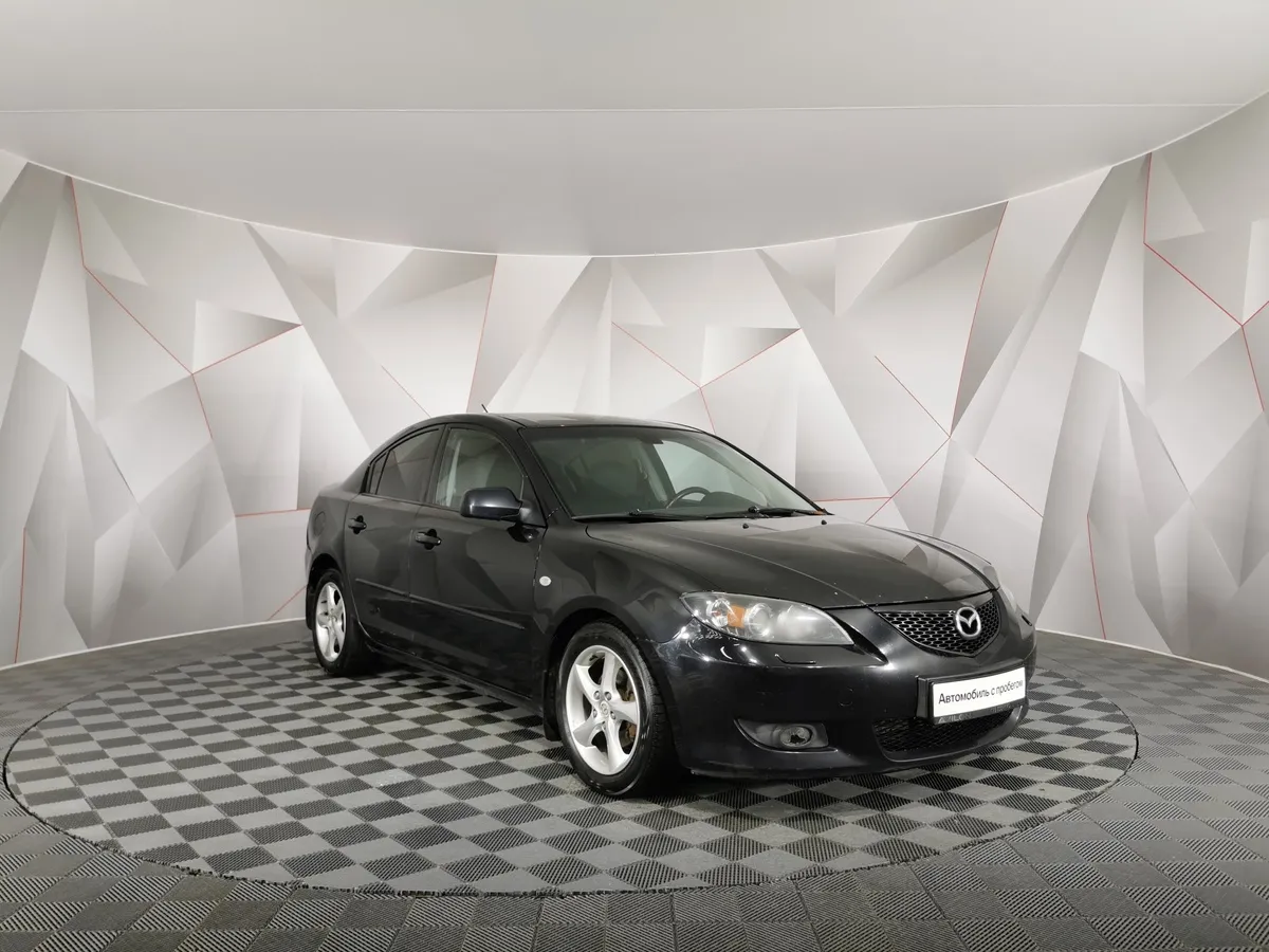 Mazda 3 1.6 MT (105 л.с.) Черный в АВИЛОН. Слайд №3