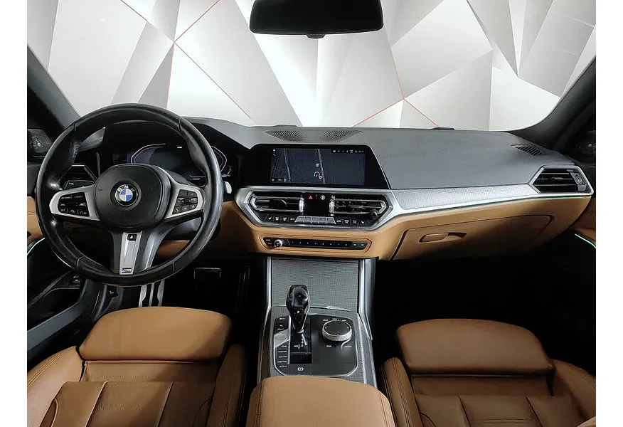 BMW 3 серия 320d xDrive (190 л.с.) M Sport Pro Синий в АВИЛОН. Слайд №11