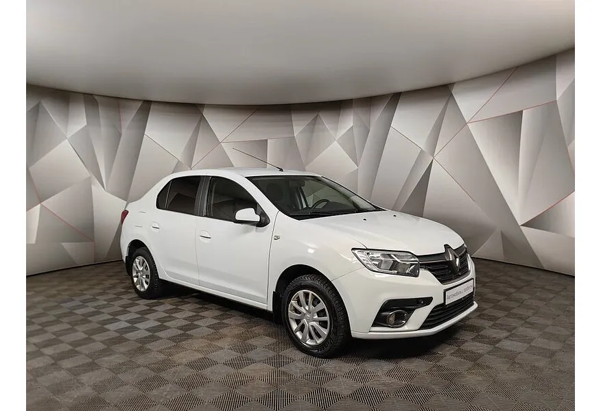 Renault Logan 1.6 AT (102 л.с.) Белый в АВИЛОН. Слайд №3