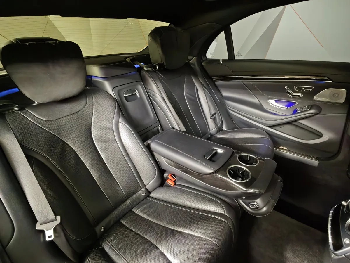Mercedes-Benz S-Класс S 350 d 9G-Tronic 4Matic длинная база (249 л.с.) Черный в АВИЛОН. Слайд №17